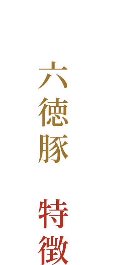 六徳豚の特徴